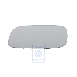 Genuine VW Mirror Glass (Flat) With Plate - 7L6857521