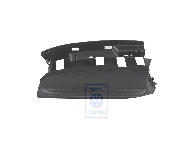 Genuine VW Trim Satin Black - 7L6858524D 01C