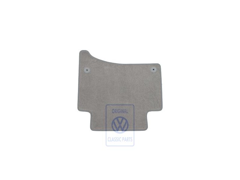 Genuine VW Floor Mat Crystal Grey - 7L6862478P QRL
