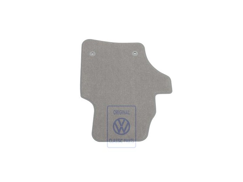 Genuine VW Floor Mat Crystal Grey - 7L6862560S QRL