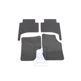 Genuine VW 1 Set Foot Mats Grenadine (Red)/Anthracite - 7L6863011J TML
