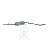 Genuine VW Centre Silencer - 7M0253409H
