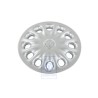 Genuine VW Wheel Trim Rings Silver Metallic - 7M0601147E Z29