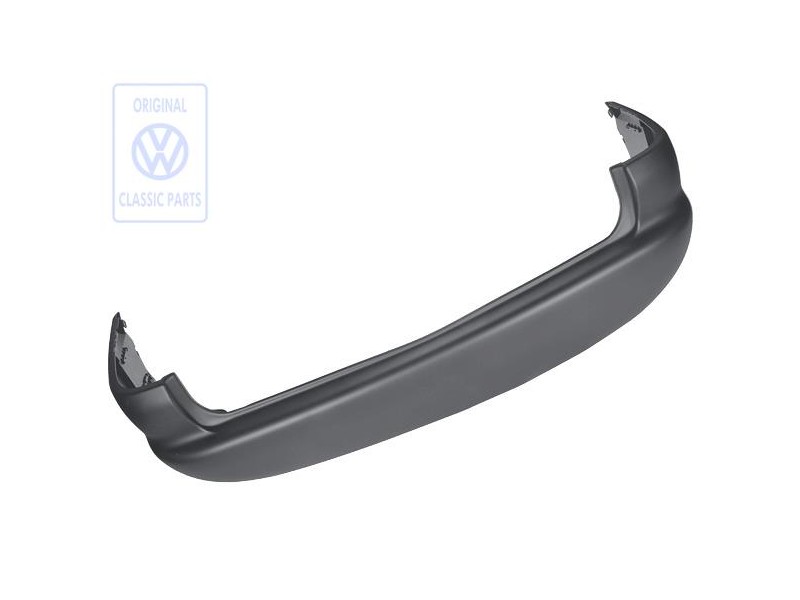 Genuine VW Bumper Cover Satin Black - 7M0807417D 01C