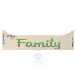 Genuine VW Film Lettering Spice Green Pearl Effect - 7M0854433A H6Y