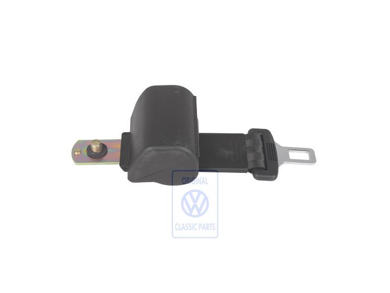 Genuine VW Lap Belt With Belt Reel Black - 7M0857809A 041