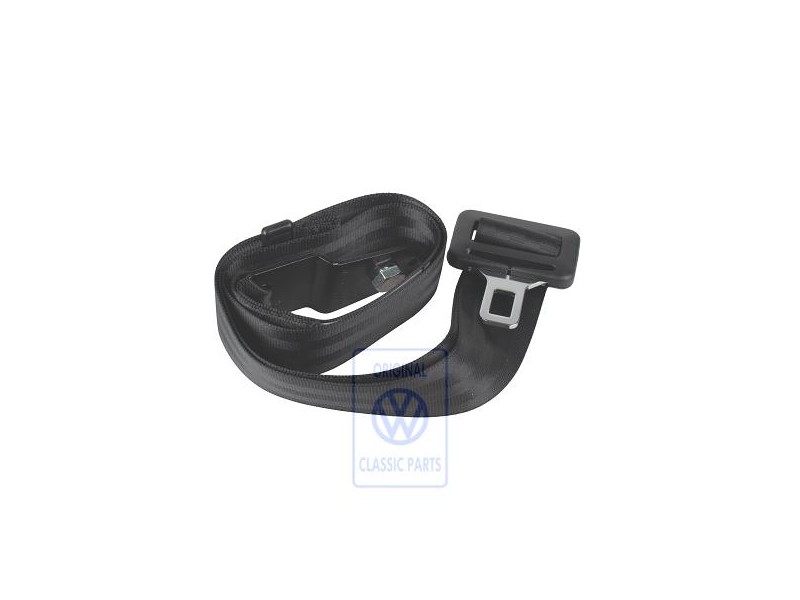 Genuine VW Lap Belt Black - 7M0857809C 041