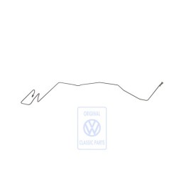 Genuine VW Brake Pipe From Hydraulics To Brake Hose - 7M1614724F