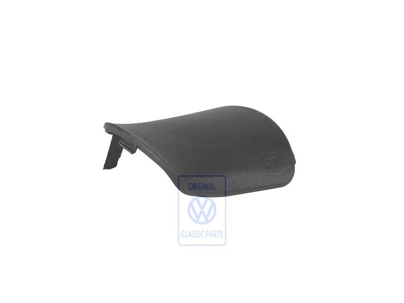 Genuine VW Cover Cap Satin Black - 7M1857085A 01C