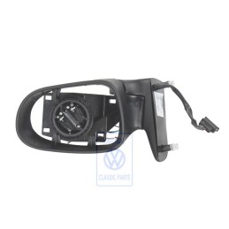Genuine VW Exterior Mirror Housing Satin Black - 7M1857508F 01C