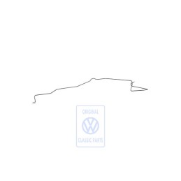 Genuine VW Brake Pipe From Hydraulics To Brake Hose - 7M3614724A