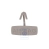 Genuine VW Trim With Emblem Latte Macchiato(Brown) - 7M3853438 28U