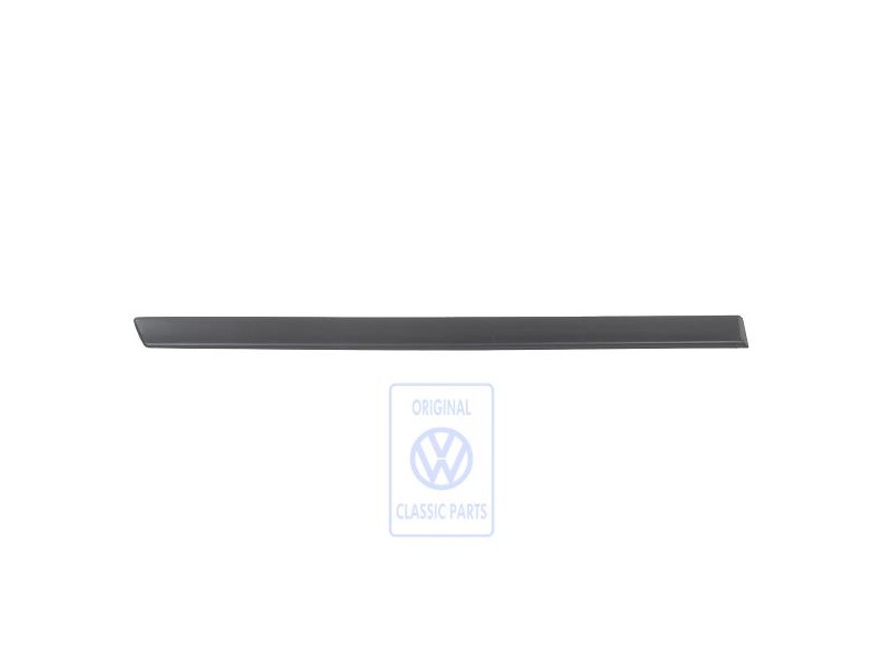 Genuine VW Molding For Door Satin Black - 7M3853526 B41