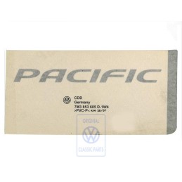 Genuine VW Film Lettering Silver - 7M3853685D 1W4