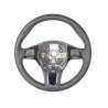 Genuine VW Mult.Steering Wheel (Leather) Black/Amber Brown - 7P6419091G ADJ