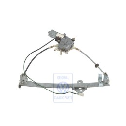 Genuine VW Window Regulator With Motor - 811837398B