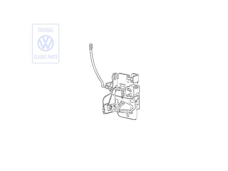 Genuine VW Door Lock - 861837015