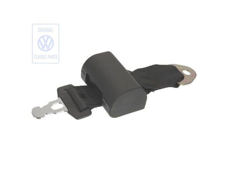 Genuine VW Lap Belt With Belt Reel - 861857813A