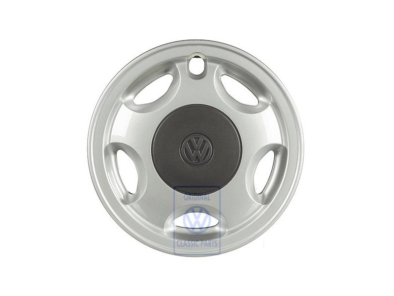 Genuine VW Wheel Trim Rings Chrome Colours/Black - 867601147F BEX