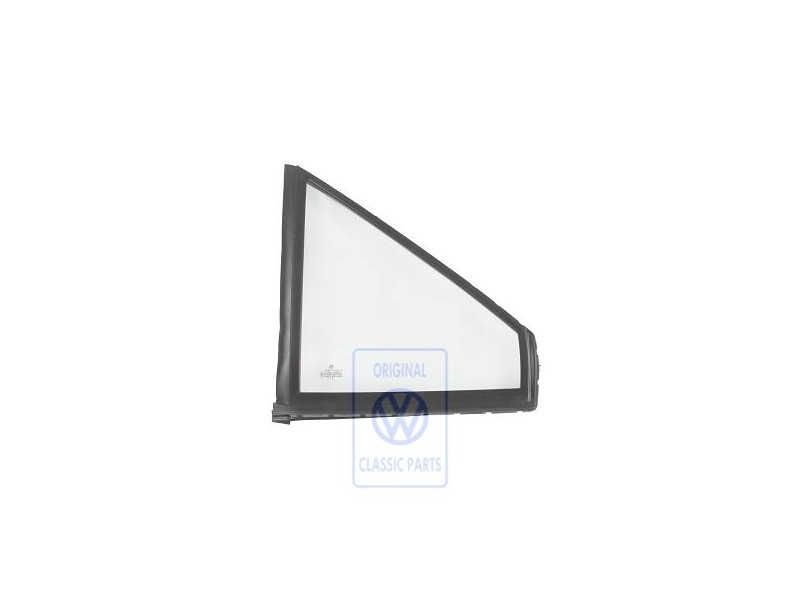 Genuine VW Fixed Door Window With Seal - 867845114F