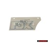 Genuine VW Film Lettering Stratos Silver/Turq./Marine - 867853750J BBQ