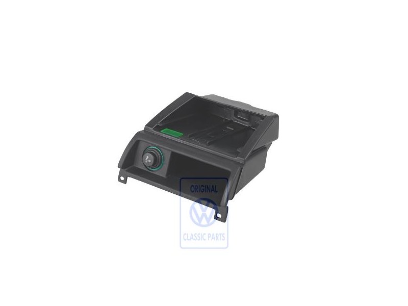 Genuine VW Housing For Ashtray Satin Black - 867857307 01C