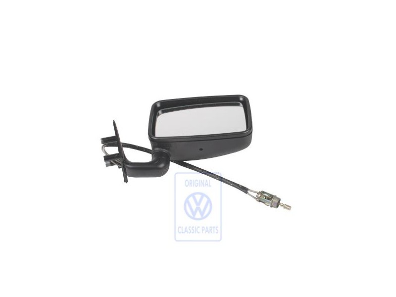 Genuine VW Exterior Mirror (Convex) (Adjustable From Inside) - 867857502J