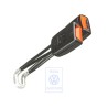 Genuine VW Double Belt Latch Satin Black - 867857739 01C