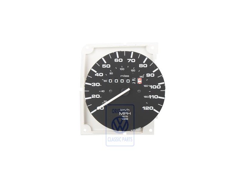 Genuine VW Speedometer Without Mile Trip Recorder - 867957033