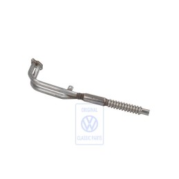 Genuine VW Exhaust Pipe With Catalyst - 871253208AX