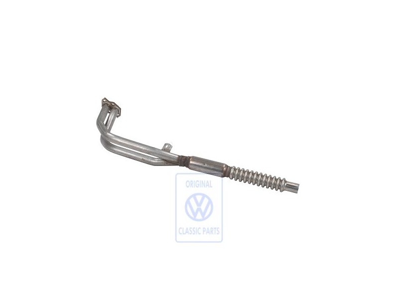 Genuine VW Exhaust Pipe With Catalyst - 871253208AX