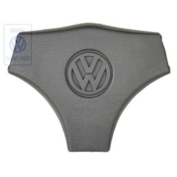 Genuine VW Cover Cap For Steering Wheel Satin Black - 871419669A 01C