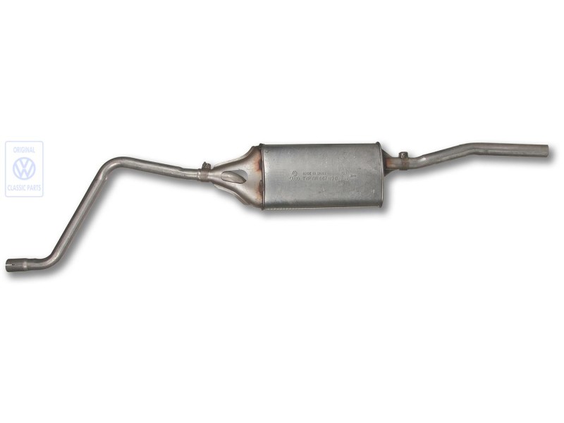 Genuine VW Rear Silencer - 873253609P