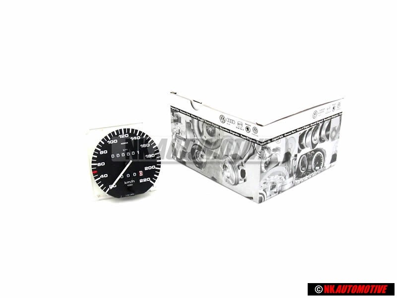 Genuine VW Speedometer Kilometers 20-220 kmh - 193957031E