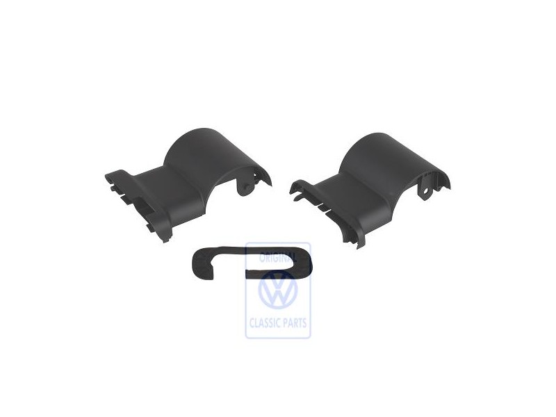 Genuine VW Repair Set For Armrest Satin Black - 8D0898277 A94