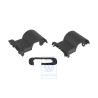 Genuine VW Repair Set For Armrest Satin Black - 8D0898277 A94