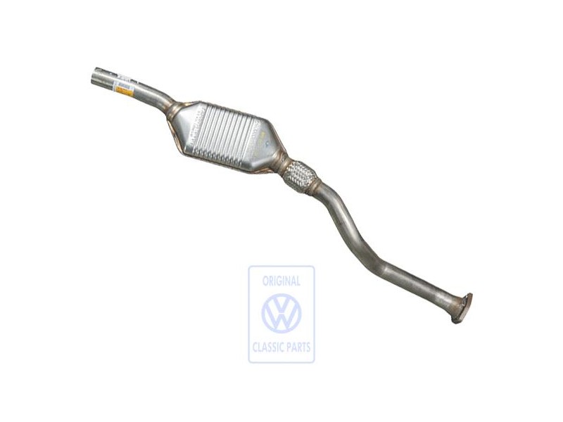 Genuine VW Exhaust Pipe With Catalyst - 8E0253095RX