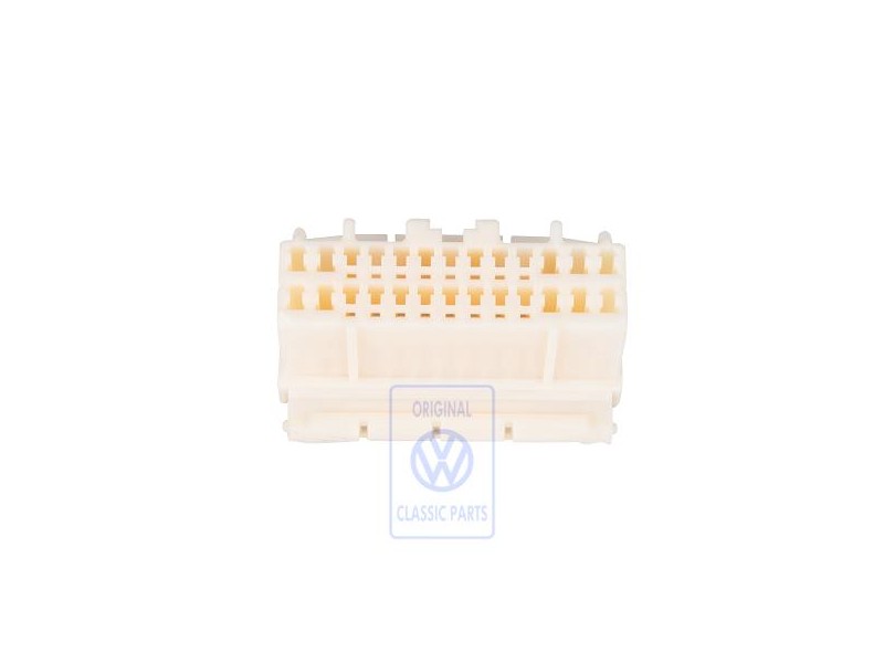 Genuine VW Flat Contact Housing With Contact Locking Mechanism - 8L0971966