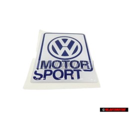 VW Classic Parts Motorsport Historical Decal Badge Emblem - ZCP902625