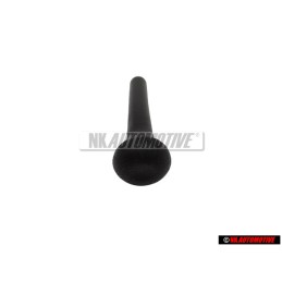 Genuine VW Door Lock Knob Black - 191837187 01C