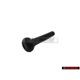 Genuine VW Door Lock Knob Black - 191837187 01C