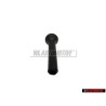 Genuine VW Door Lock Knob Black - 191837187 01C