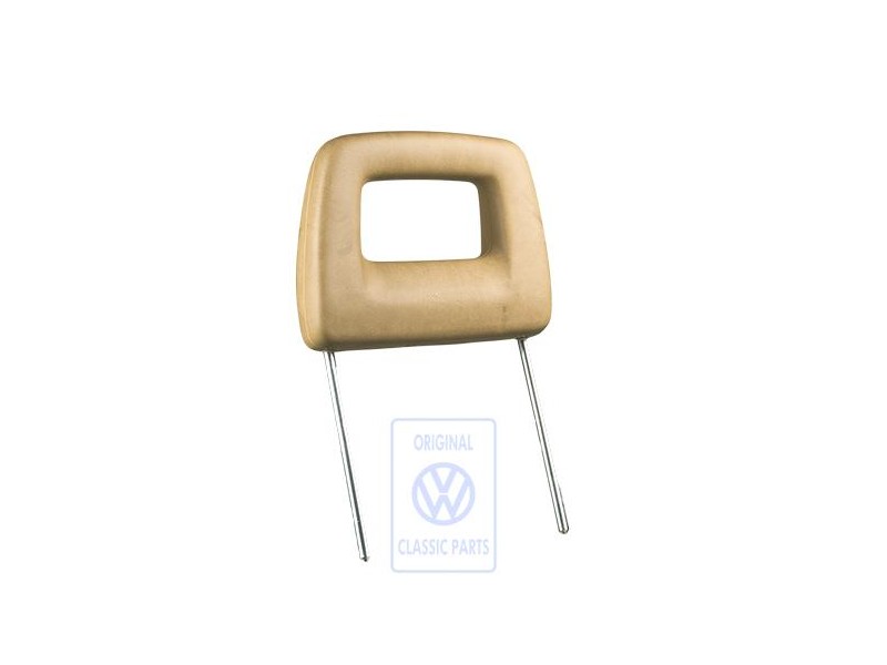 Genuine VW Frame Headrest Saiga Beige - 251881717A 8TM