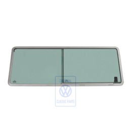 Genuine VW Complete Sliding Window Chrome Colored - 253847712C 908