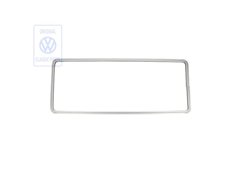 Genuine VW Frame - Sliding Window Chrome Colored - 253847716A 908