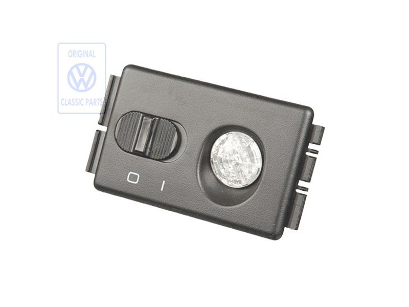Genuine VW Reading Light Satin Black - 447947303A 01C