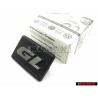 Genuine VW GL Side Repeater Badge Emblem - 191853688Q GX2