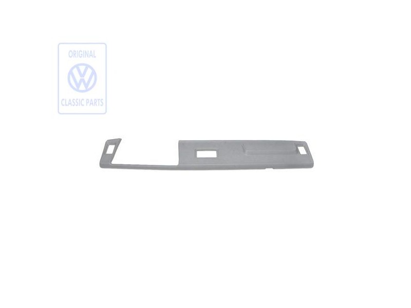 Genuine VW Dash Cover Light Grey - 255857171 3BX