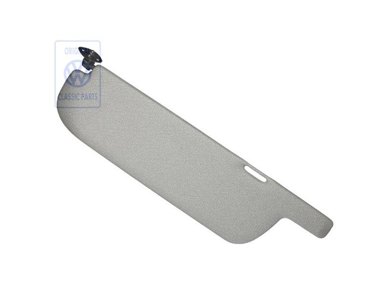 Genuine VW Sun Visor Without Mirror Smoke Grey - 255857551 1AX