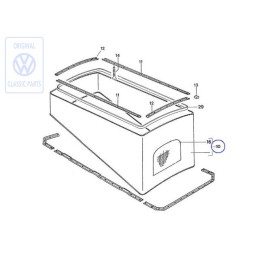 Genuine VW Bellows - 255070733A
